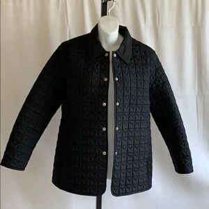 Michael Kors quilted black jacket size - L